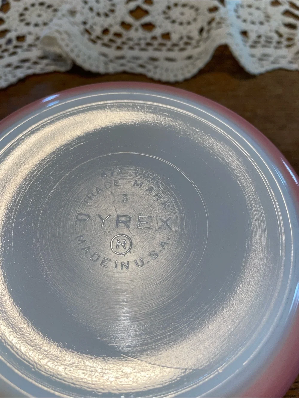 Pyrex Pink Gooseberry Cinderella Casserole Dish with Clear Glass Lid